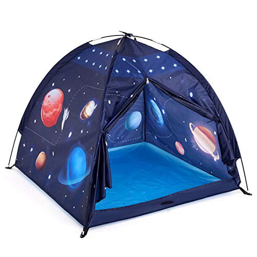 Gentle Monster Play Tent for Kids, Space World Tent, Pop Up Tent for Boy?s Gift, Toddlers Universe Playhouse Tents Suitable for Indoor or Outdoor Use - 47" x 47" x 43" Large