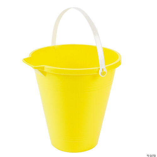 Yellow Sand Bucket (Pack of 2)