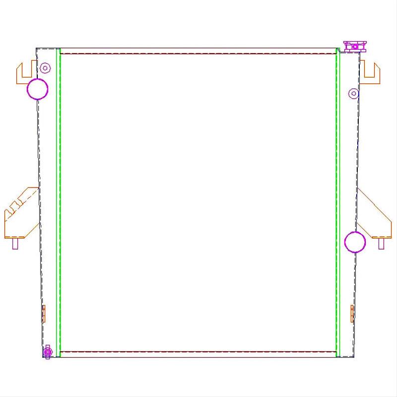 Griffin Thermal Products 8-00234 Griffin Performance Fit Radiators