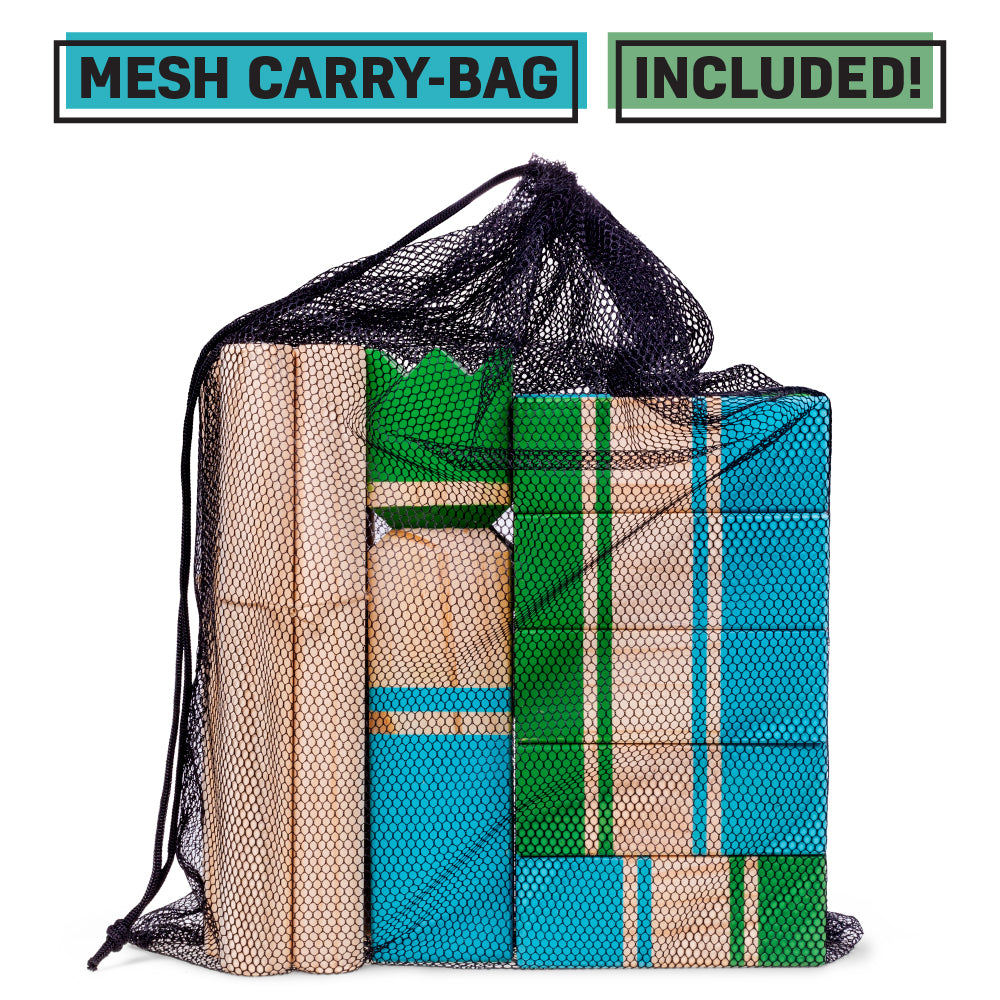 Kubb | Portable Viking Lawn Game for Adults and Kids | Unique， Traditional Family Game | Premium Wooden Tossing Game Set for Outdoor Parties， Cookouts， Yard Activities | Includes Free Mesh Carry Bag