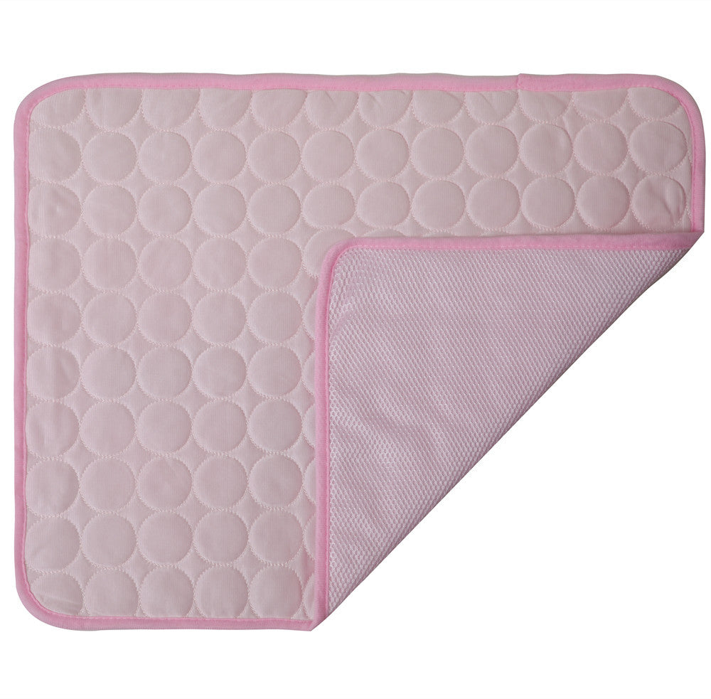 Coloody Pet Dog Washable Dog Cooling Mat Ice Silk Pet Self Cooling Pad Blanket，Suitable for Dogs and Cats