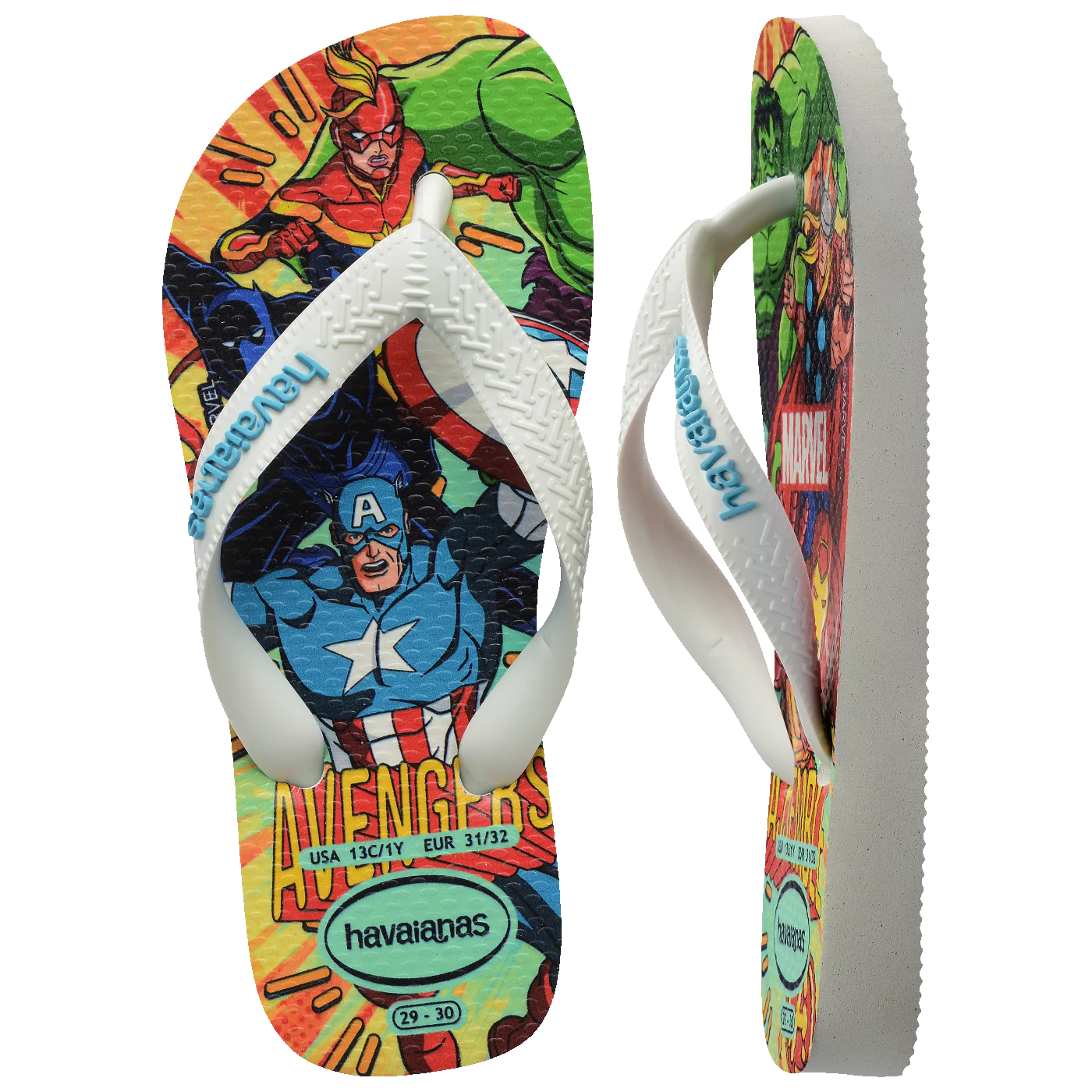 Chinelo Havaianas Infantil Top Marvel II Vingadores
