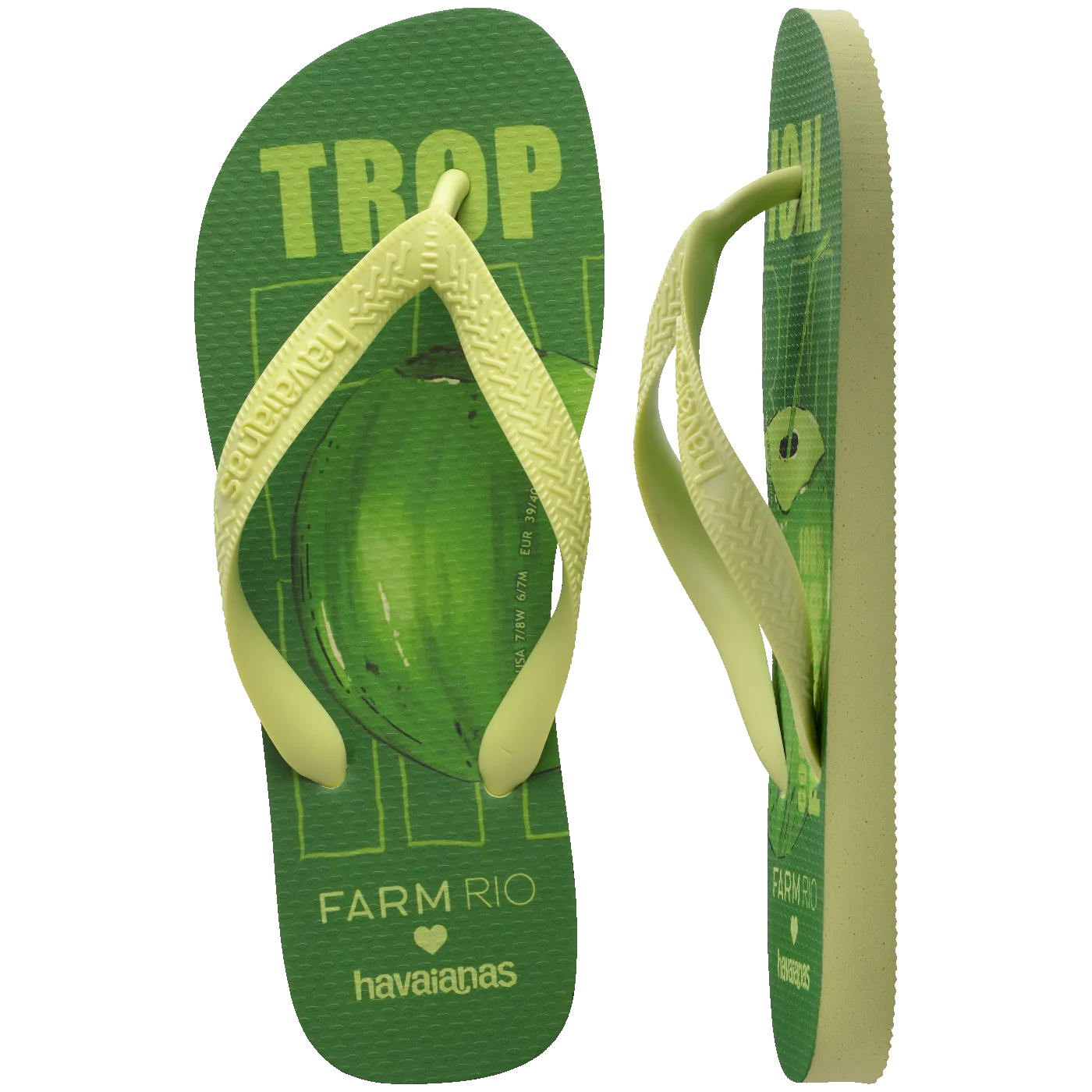 Chinelo Havaianas Farm Tropical Coco