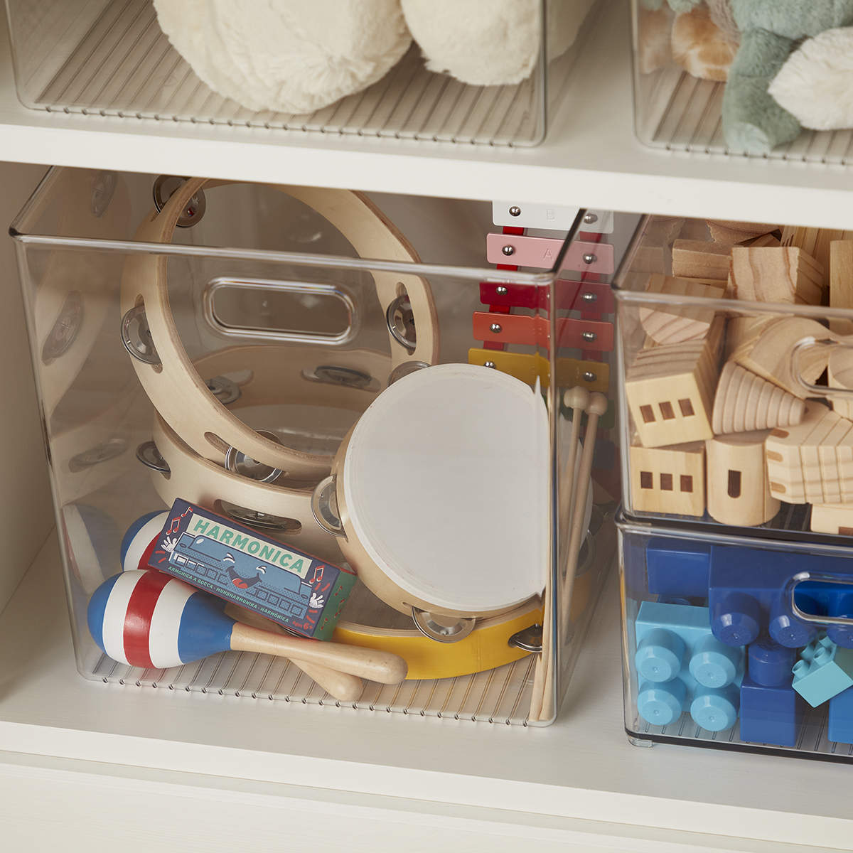 Linus Cube Bins with Handles