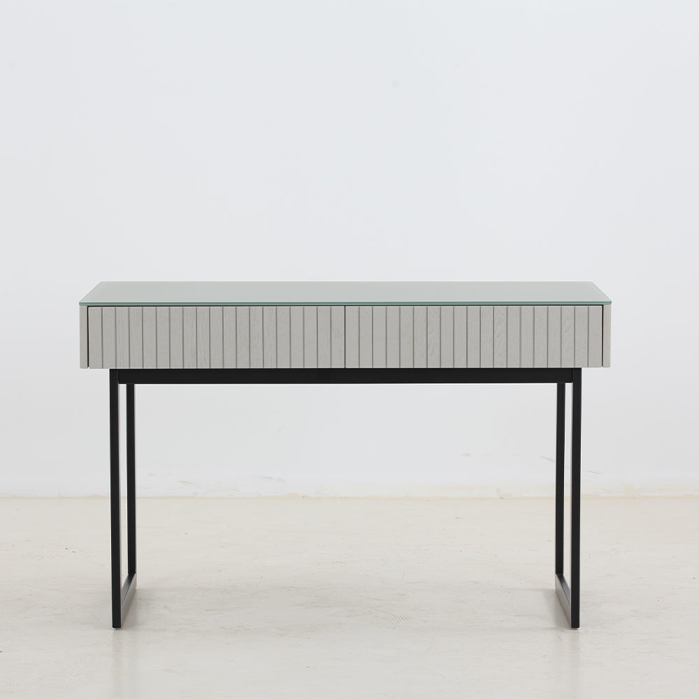 AKARI Study Desk 120cm - Light Grey