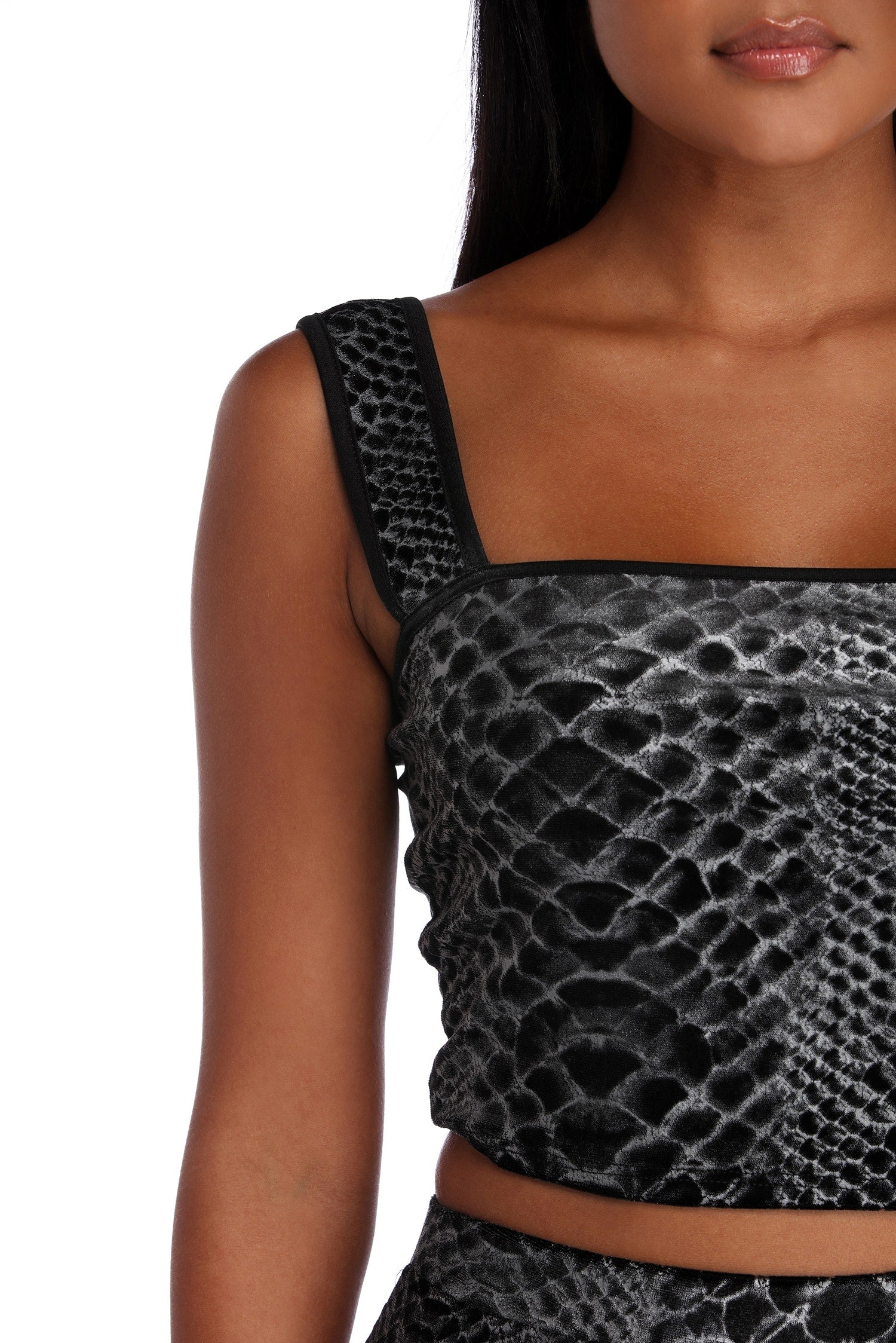 Snake It Off Crop Top