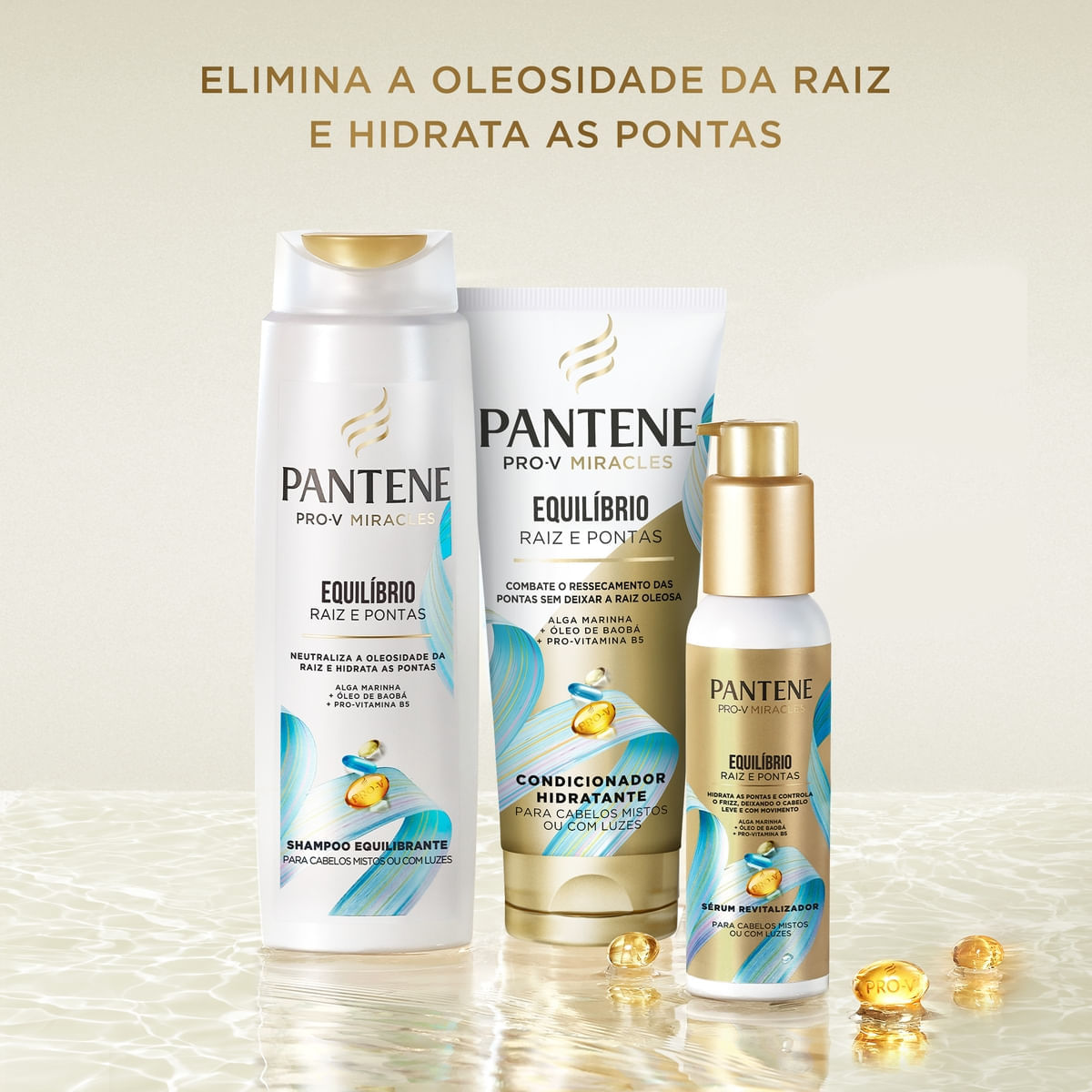 Condicionador Pantene Pro-V Miracles Equilibrio Raiz e Pontas 250ml