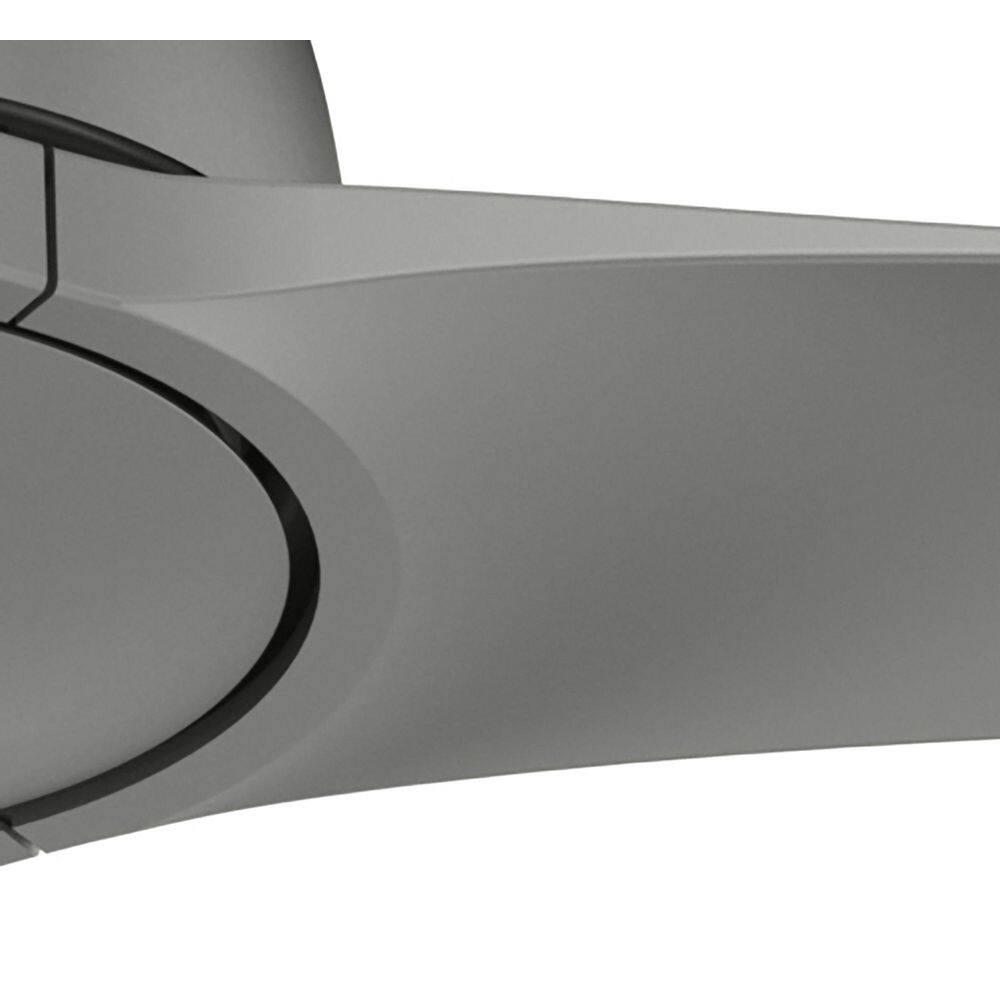 Hunter Gallegos 52 in Matte Silver IndoorOutdoor Ceiling Fan with Wall Control Included