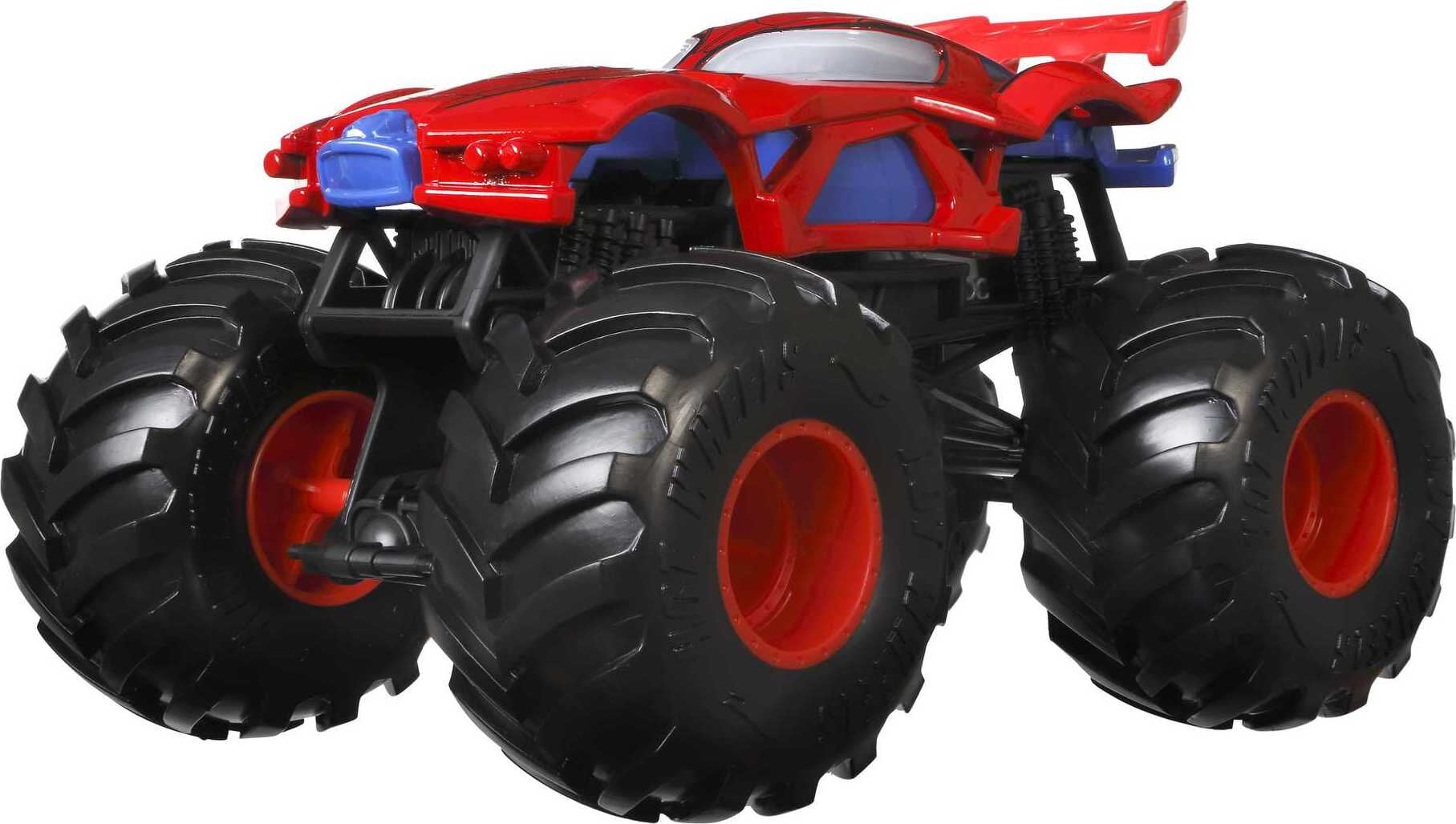 Hot Wheels Monster Trucks Marvel Spiderman 1:24 Scale Die-Cast Toy Truck Play Vehicle