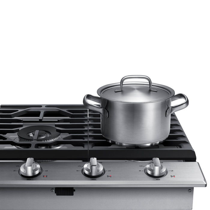 NA36N6555TSAA 36 Inch 5Burner Gas Cooktop in Stainless Steel