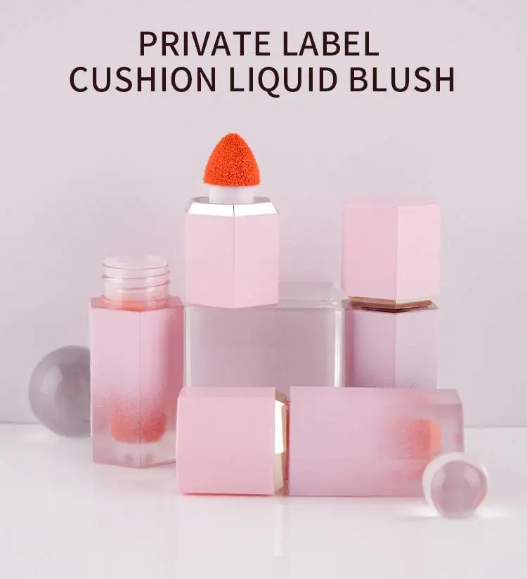 8 Colors Soft Cream Blush Makeup Liquid Blush