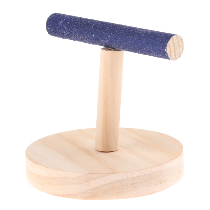 Parrot Playing Toy Playstand Perch Parakeet Cockatiel Cage Accessories - Small