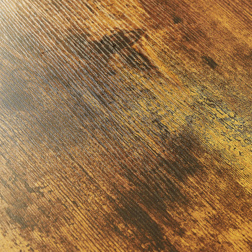 Furniture Dog Cage Crate with Double Doors on Casters(Rustic Brown; 31.50''W*22.05''D*24.8''H)