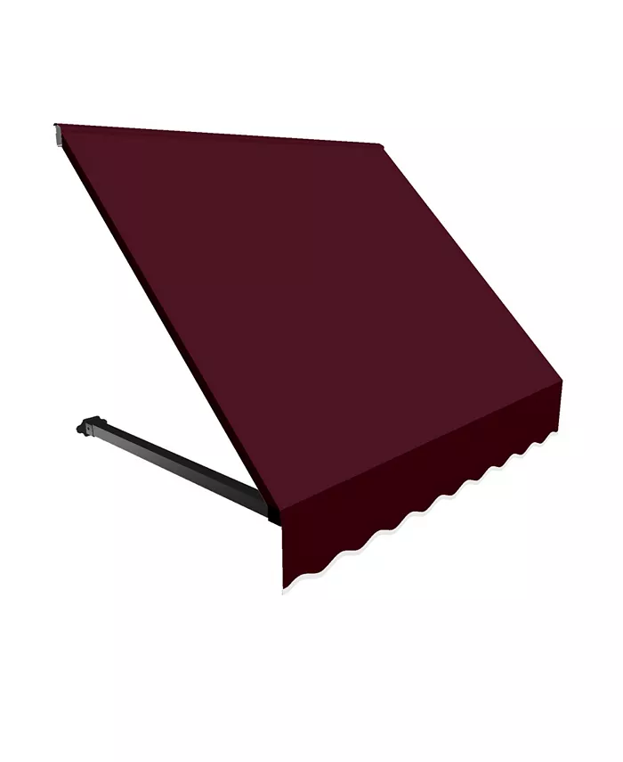 Awntech 8' Dallas Retro Window Entry Awning， 24