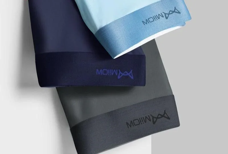 3Pcs Cueca em Seda Gelo (Antibacteriana)