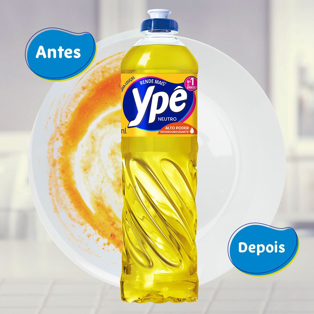 Detergente Ype Neutro 500ml