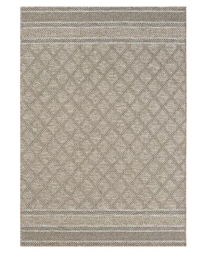 LR Home Oliva OLIVA82119 5' x 7' Outdoor Area Rug