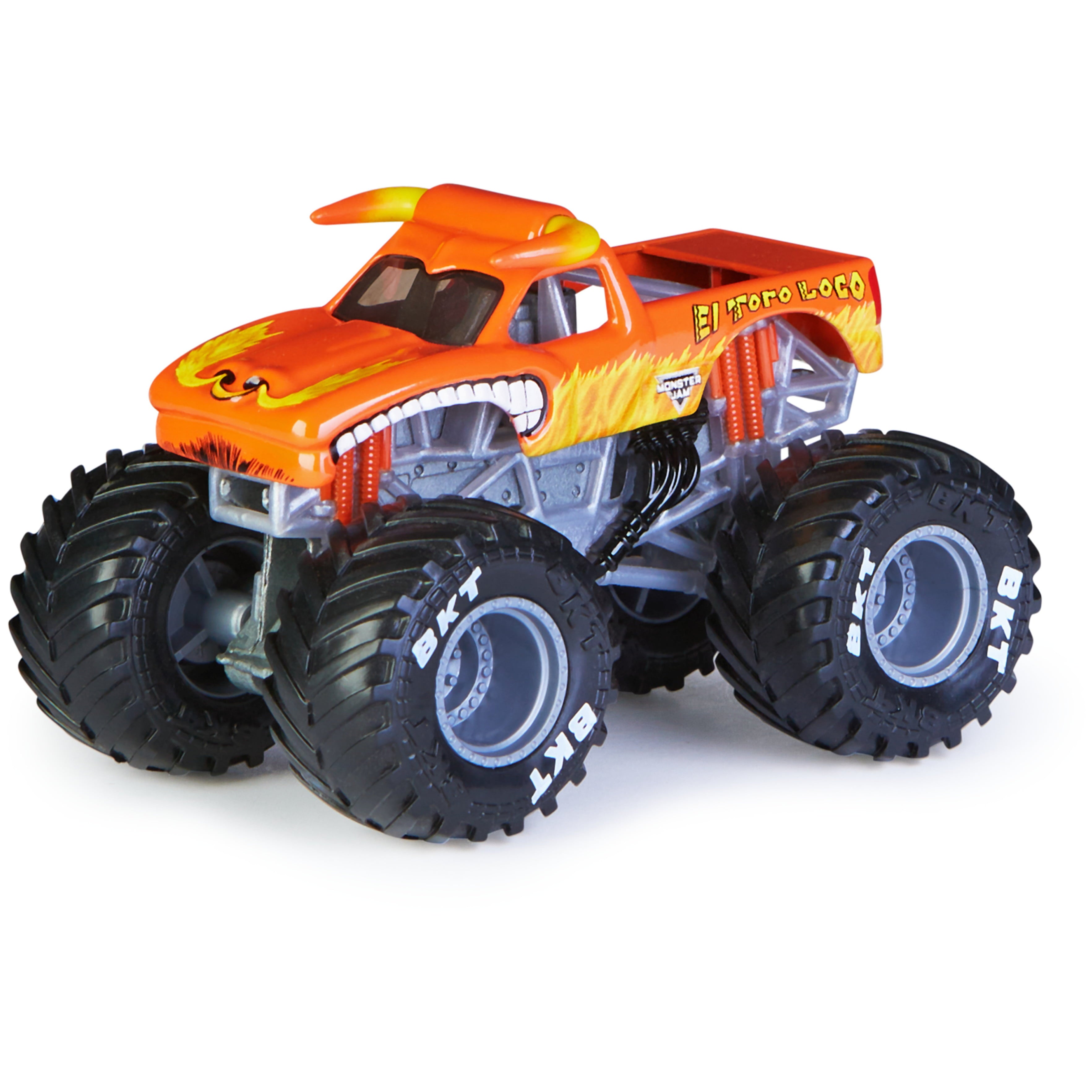 Monster Jam 1:64 El Toro Loco Monster Truck， True Heavy Metal Series