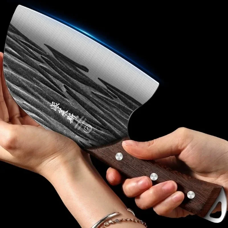 [COMPRE 1 E LEVE 2] Cutelo Japonês Kurohana™ Forjado à Mão em Aço Carbono Temperado / A Lâmina que Leva a Arte da Culinária a Sério!