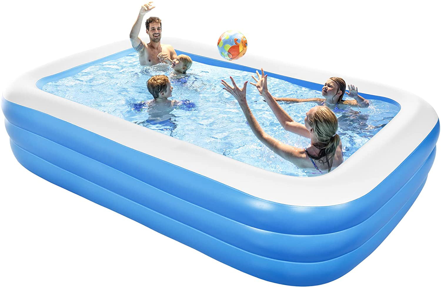 SUGIFT Inflatable Swimming Pools，  Lounge Inflatable Pool 120