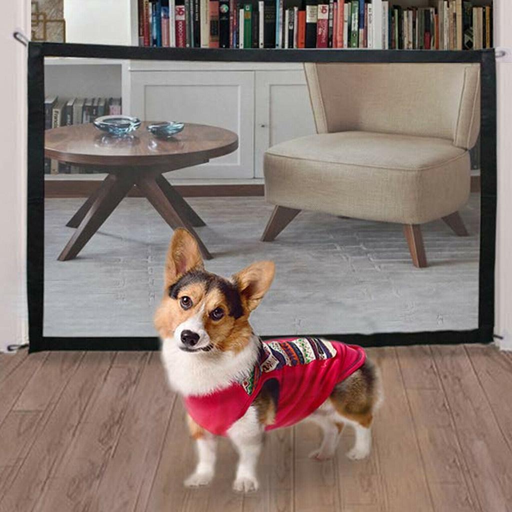 Gate，Pet Dog Puppy Kitten Enclosure Fence，Baby Stair Gate Isolated ，Portable indoor and outdoor Pet，Isolation 110x72cm