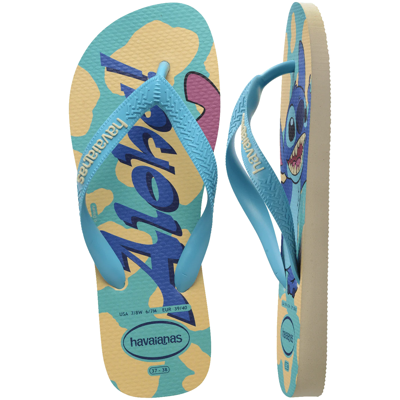 Chinelo Havaianas Top Disney Classicos Stitch