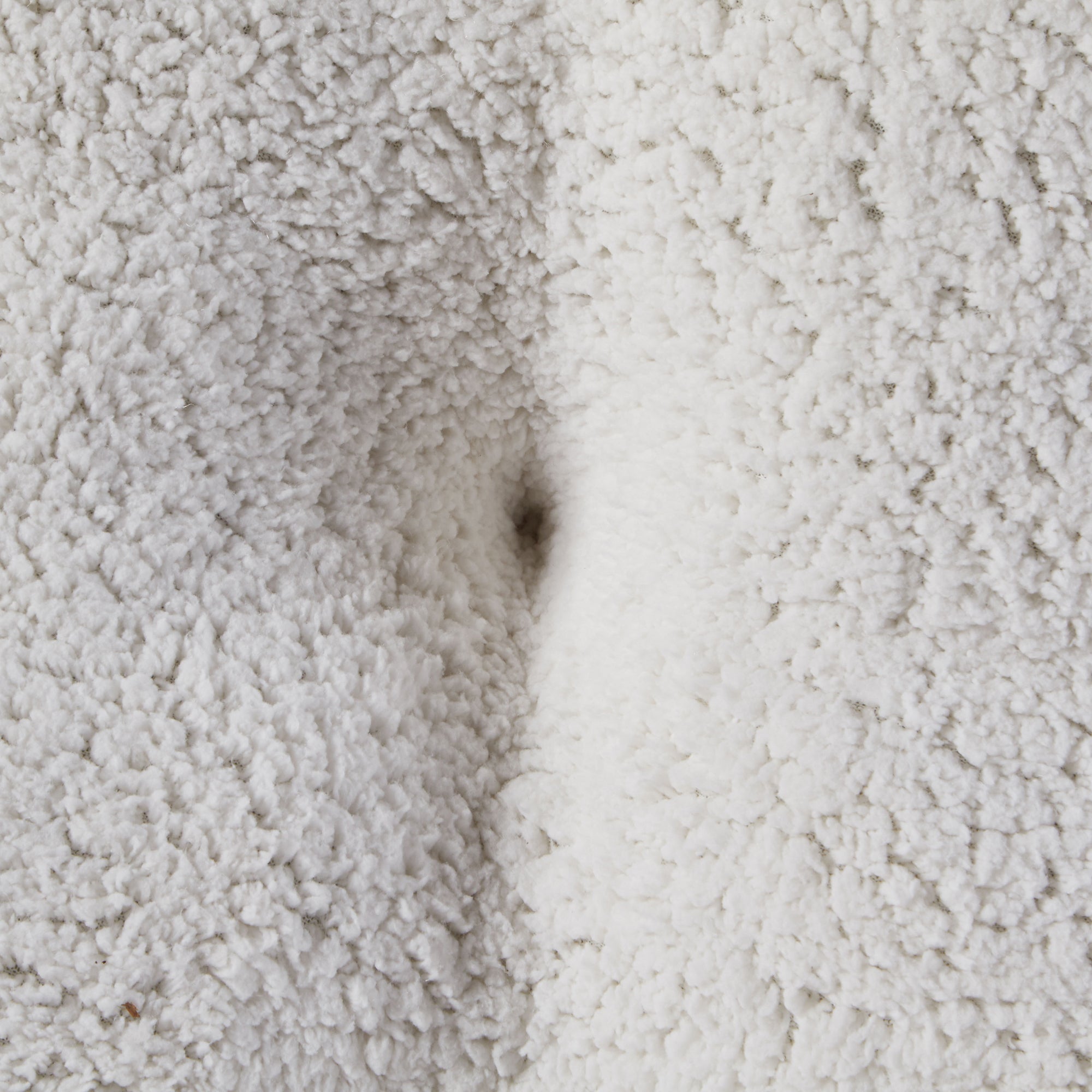 Happy Hounds Chloe Denim Sherpa Cuddler Donut Cat Bed