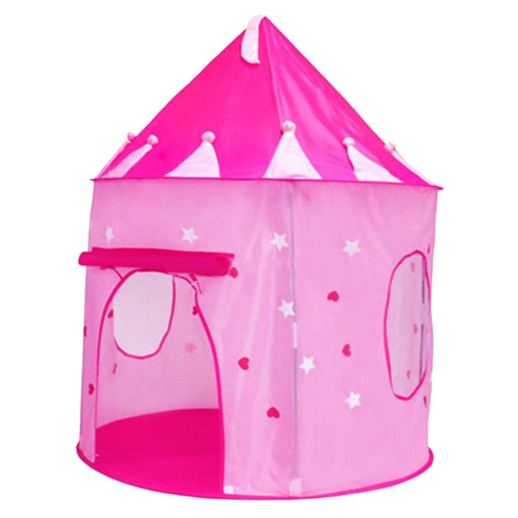Collapsible Fairy Up Play Tent Children Kids Sleeping Play House Toy Pink