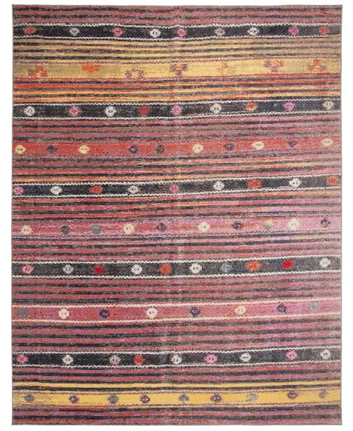 Safavieh Montage Rust and Multi 8' x 10' Outdoor Area Rug
