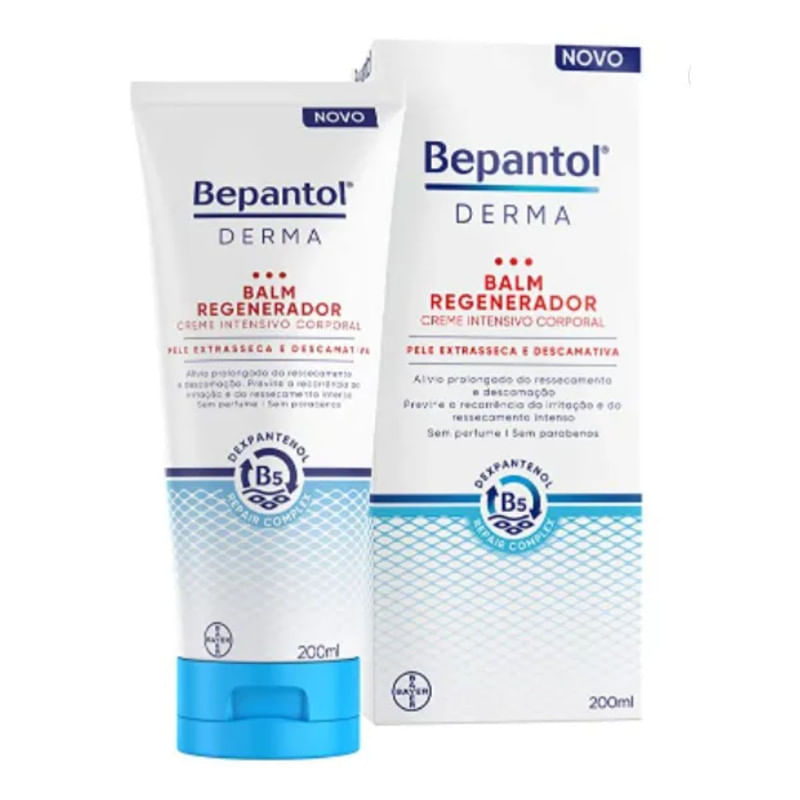 Bepantol Derma Balm Regenerador Creme Intensivo Corporal 200 ml