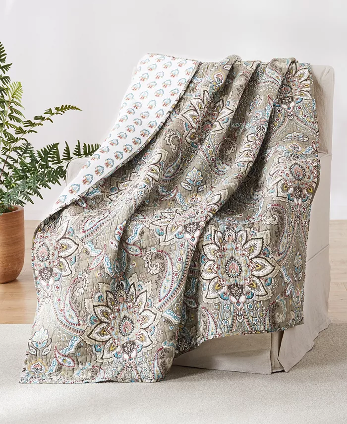 Levtex Kassandra Quilted Throw， 50