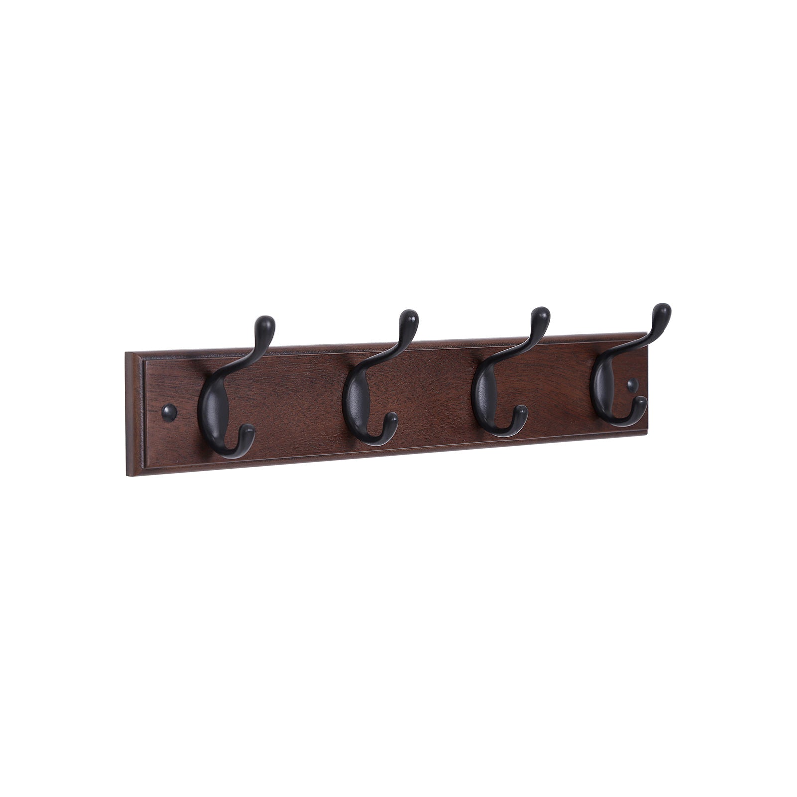 SONGMICS Wall-Mount Coat RackWalnut