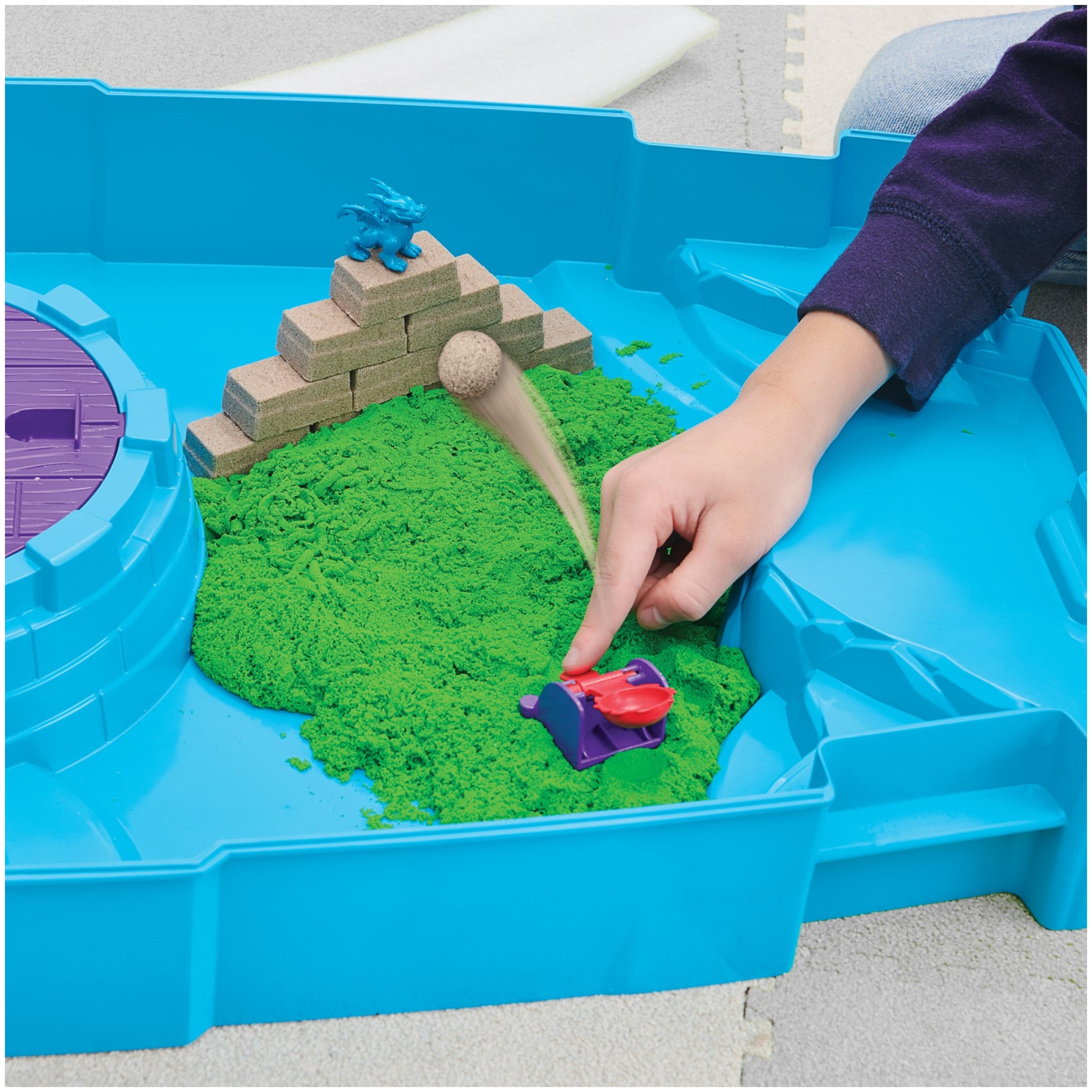 Kinetic Sand Super Sandbox Set w/ 10lbs of Kinetic Sand
