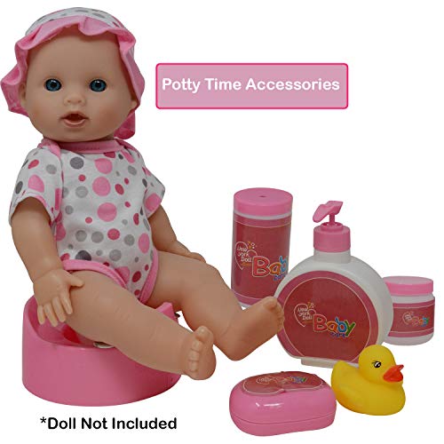 The New York Doll Collection Baby Feeding & Caring Doll Accessories, 50 Pieces
