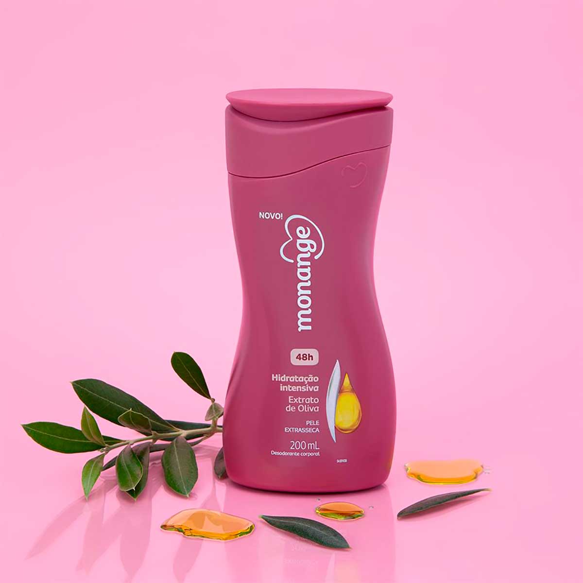 Hidratante Desodorante Monange Hidratacao Intensiva Extrato de Oliva 200ml
