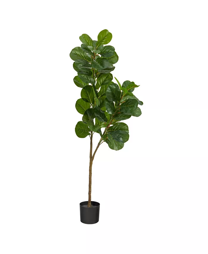 Nearly Natural 5.5' Fiddle Leaf Fig Artificial Tree