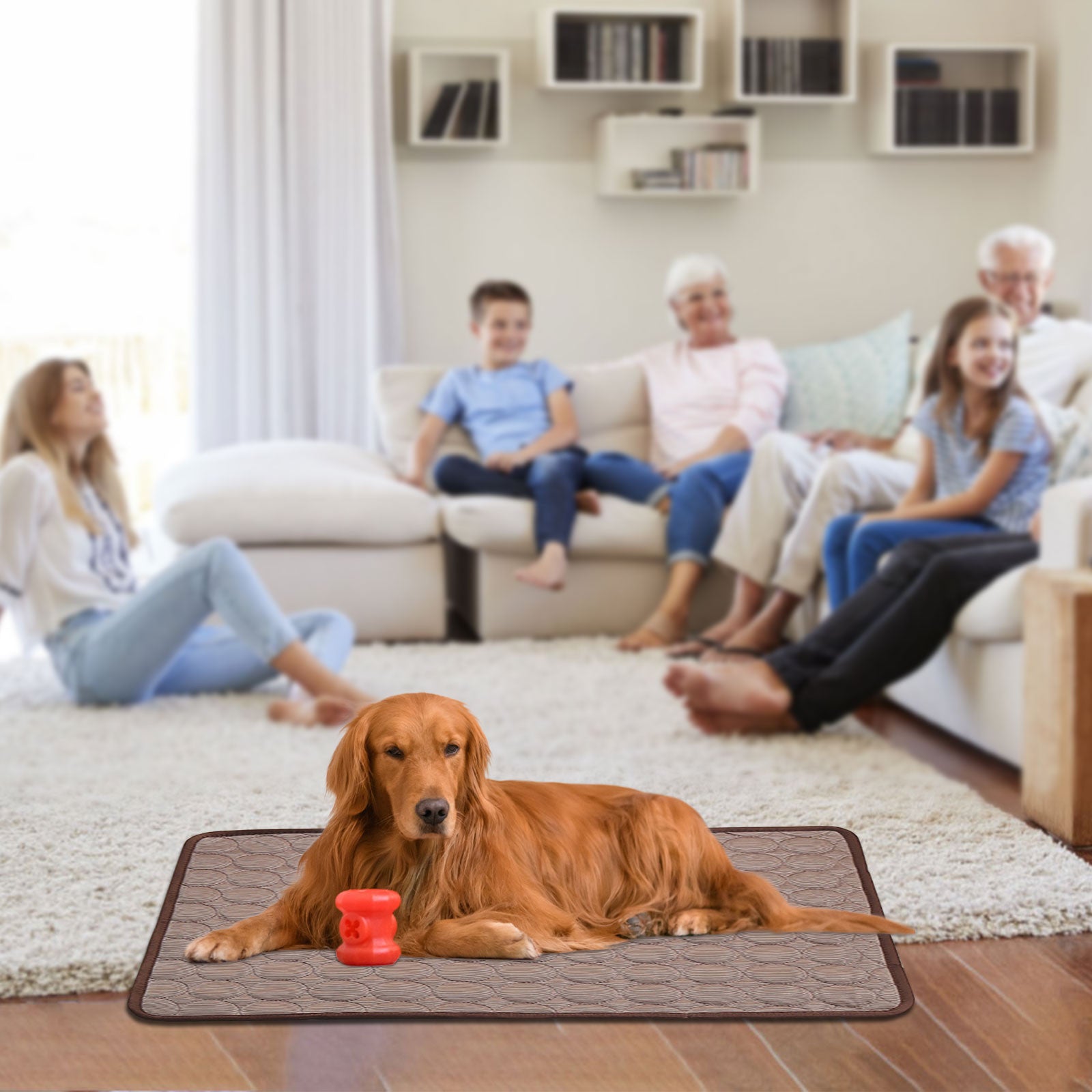 Staron Summer Pet Pad Pet Ice Pad Dog Pad Dog Kennel Dog Pad Pet Ice Pad Cat Cool Pad Size XL