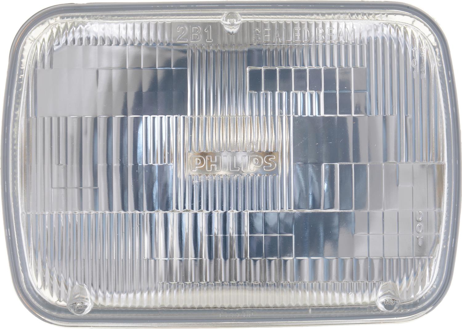 Philips Auto Lighting H6054CVC1 Philips CrystalVision Ultra Sealed Beam Headlights
