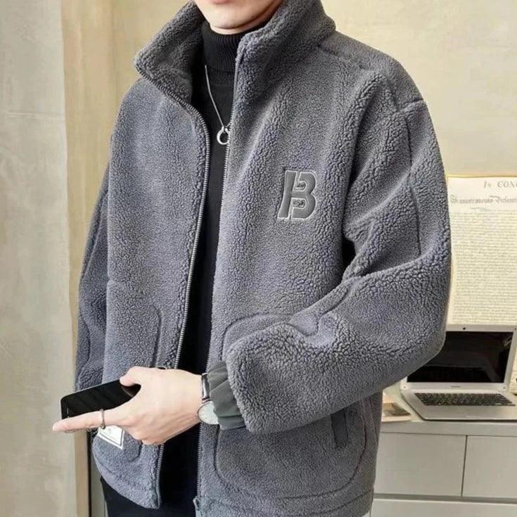 Jaqueta Bjorn™ em Sherpa Luxuosa / Conquiste o Inverno com Sofisticação e Estilo!