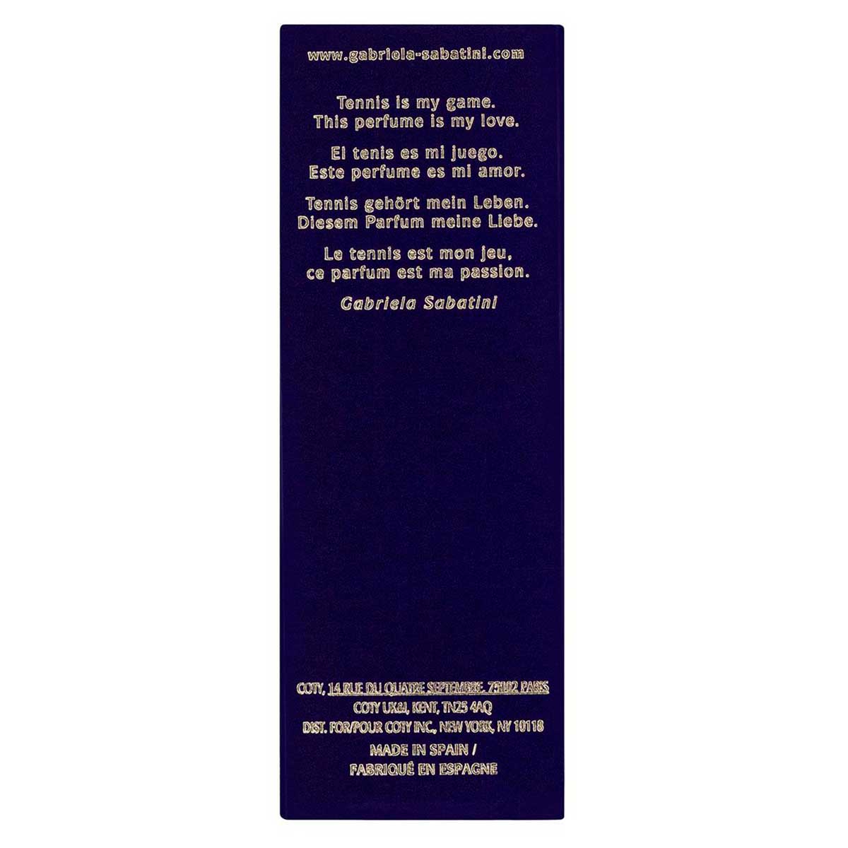 Perfume Gabriela Sabatini Eau de Toilette 30ml