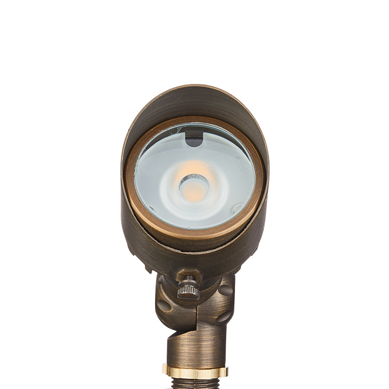 VOLT Infiniti G4 30 Integrated LED Brass Spotlight