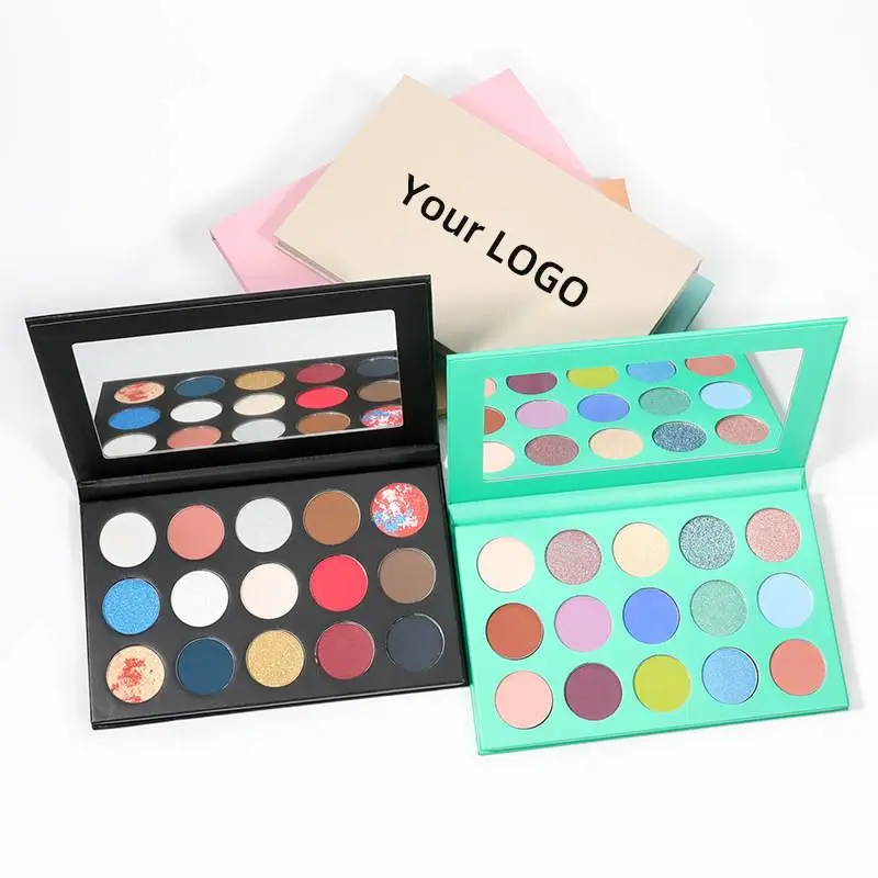 Diy Luxury High Pigment Makeup Palletes Eyeshadow Palette Private Label Vegan Nude Eyeshadow Palette