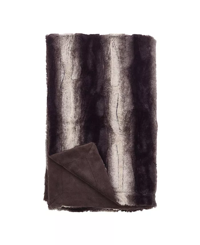 Saro Lifestyle Animal Print Throw