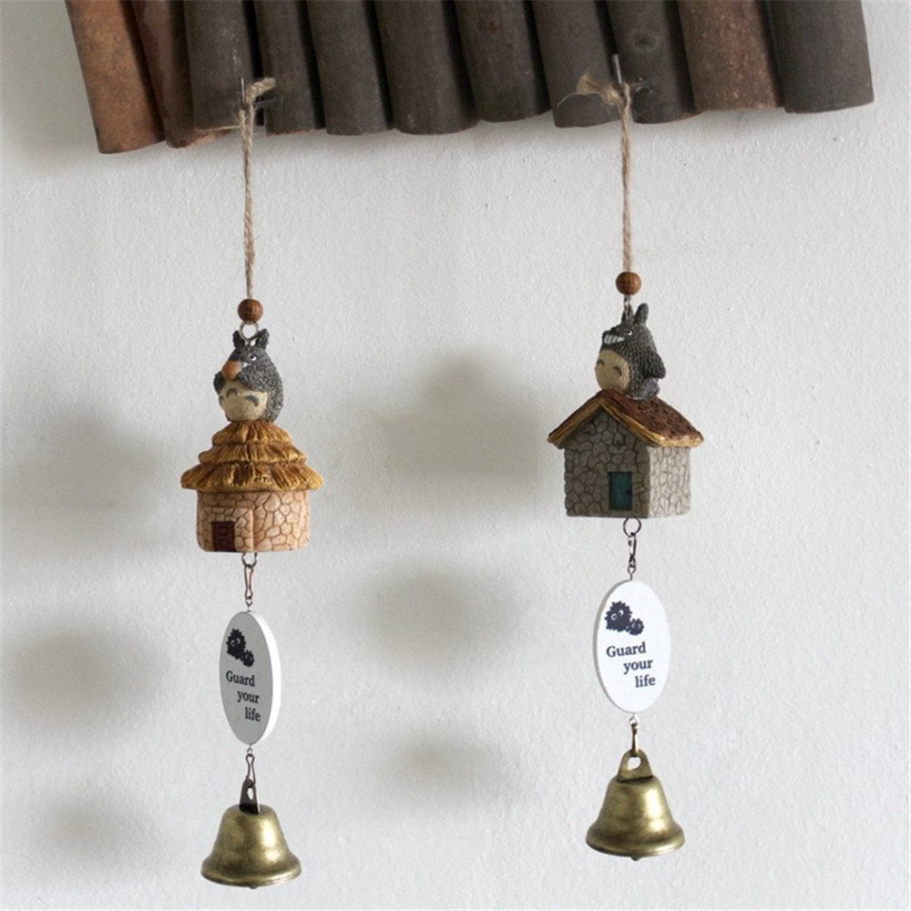 Set of 2 High Quality Material Totoro Wind Chimes