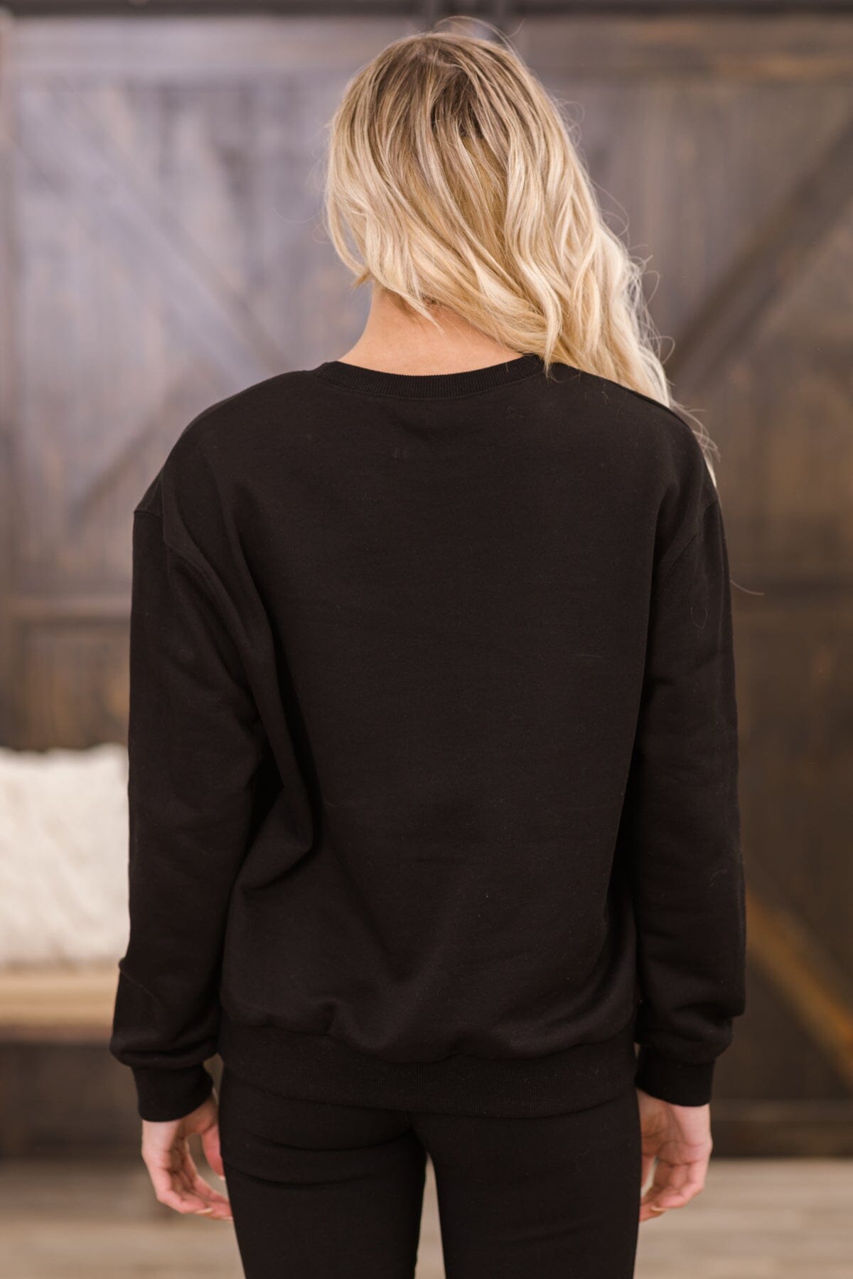 Black Bride Squad Graphic Sweatshirt