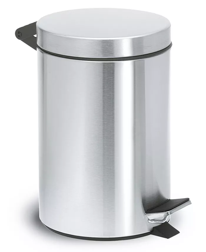 blomus brushed Pedal Bin Wastepaper Basket