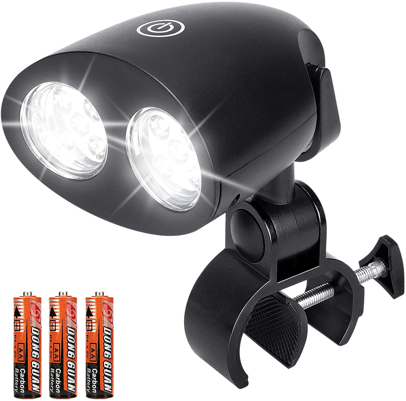 Barbecue Grill Light Batteries Included, 360°Rotation with 10 Super Bright LED Lights, Durable, Weather Resistant for BBQ Gas/Charcoal/Electric Grill