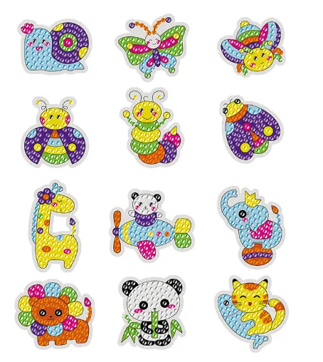 (  Promotion🔥- SAVE 48% OFF)DIY children's free stick cartoon diamo