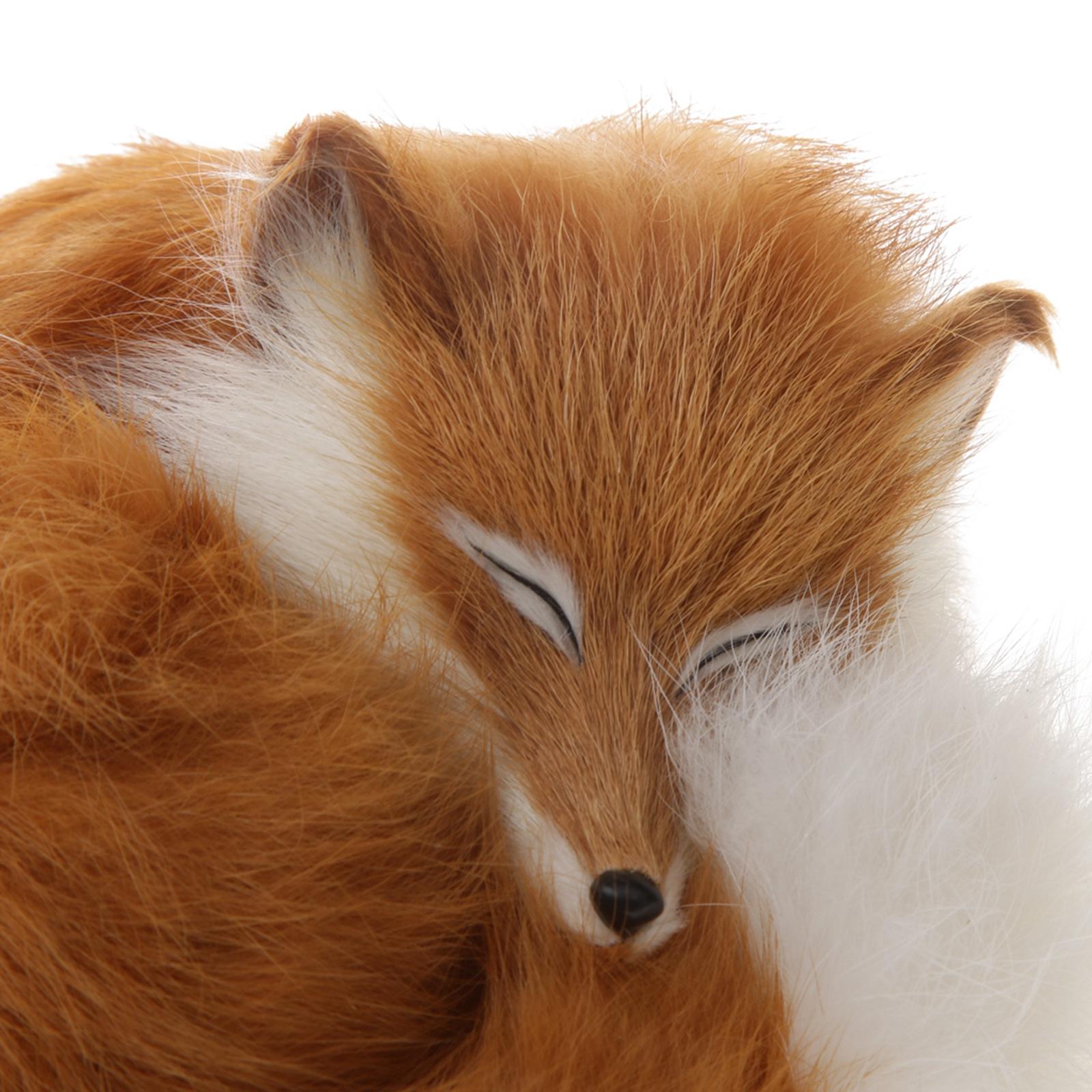 Simulation Animal Figures Plush es， Kids Toddlers Play Toy， Shelf/ Cabinet/ Desktop and Interior Vehicle Decoration