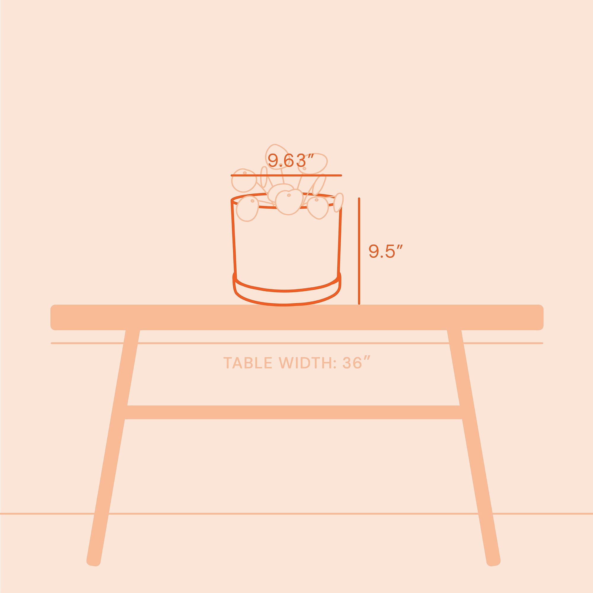 Bloem 10-in Mathers Resin Planter with Saucer Tray - White